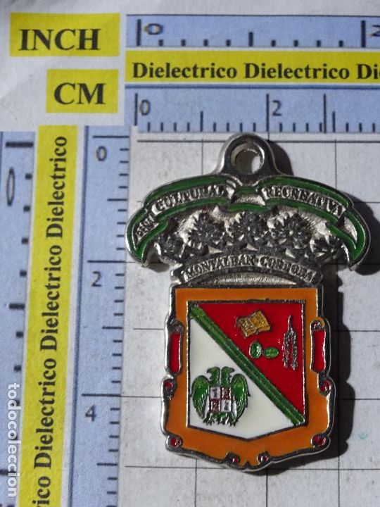 Coleccionismo de llaveros: LLAVERO DE DEPORTES. PE&Ntilde;A CULTURAL RECREATIVA MONTALB&Aacute;N C&Oacute;RDOBA