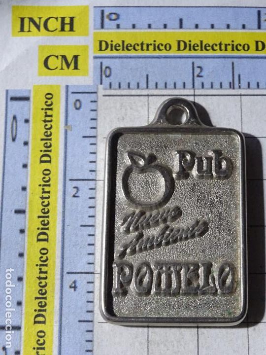 Coleccionismo de llaveros: LLAVERO DE DISCOTECAS BARES PUBS CLUBS. DISCOTECA PUB POMELO DE COIN, M&Aacute;LAGA