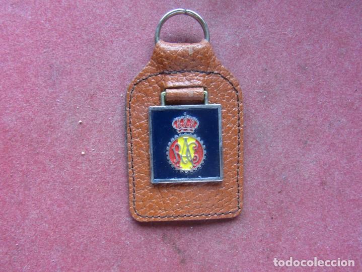 Coleccionismo de llaveros: Llavero de Metal y Cuero R.A.C Real Automovil Club