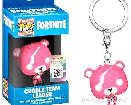 Coleccionismo de llaveros: funko pop llavero cuddle team leader fortnite