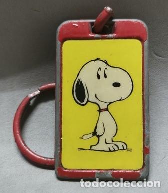 Coleccionismo de llaveros: LLAVERO DE METAL ESMALTADO SNOOPY - LLAV-14089 - B-440