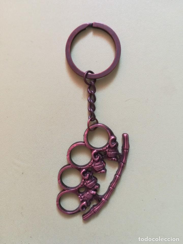 Coleccionismo de llaveros: Llavero metal calaveras ** - Foto 1