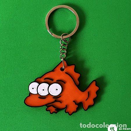Coleccionismo de llaveros: llavero pez blinky los simpsons