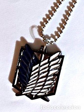 Coleccionismo de llaveros: shingeki no kyojin attack on titan dije escudo legion