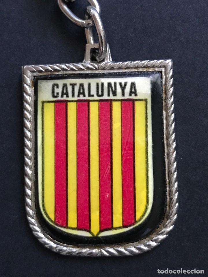 Colecionismo de porta-chaves: CATALUNYA - LLAVERO ANTIGUO CATALU&Ntilde;A BANDERA