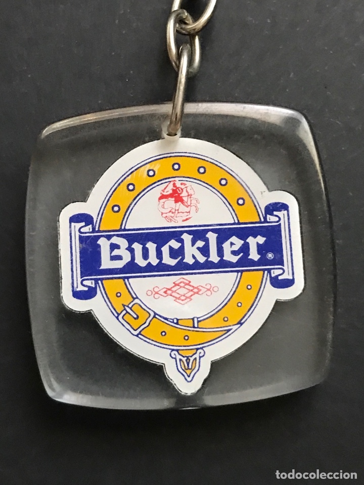 Sammlung von Schl&uuml;sselanh&auml;ngern: BUCKLER CERVEZA - LLAVERO ANTIGUO PUBLIDAD PROMOCIONAL