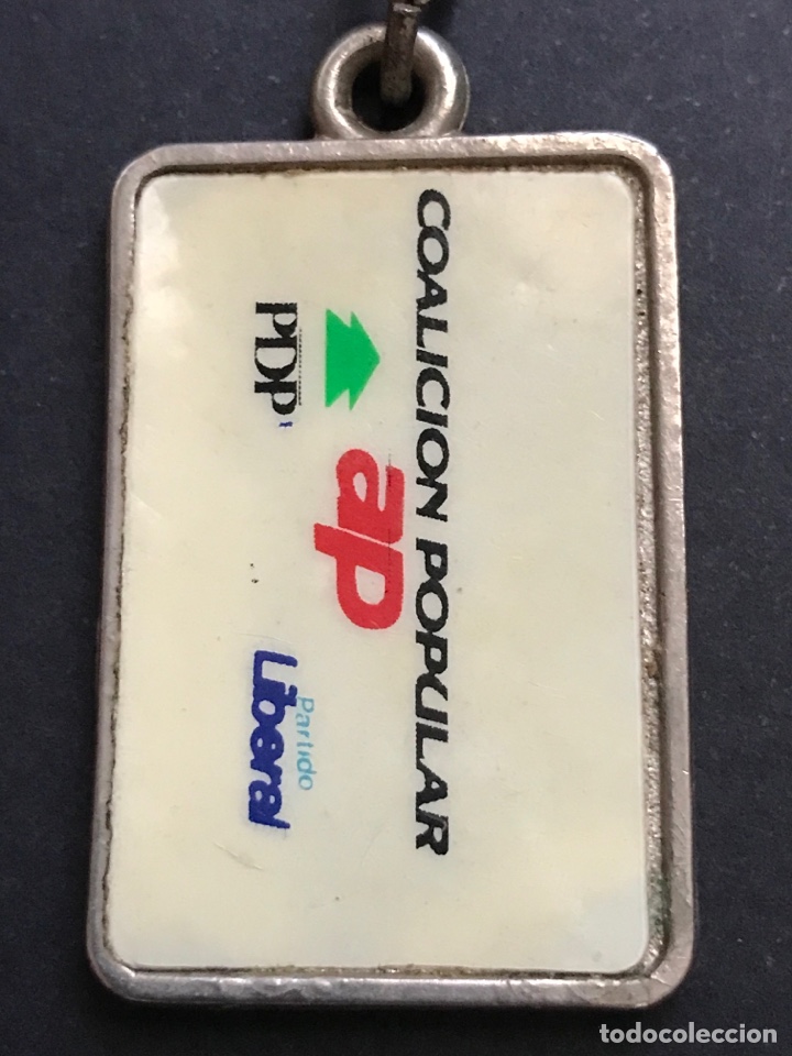 Coleccionismo de llaveros: AP ALIANZA POPULAR - COALICION POPULAR PARTIDO - LLAVERO ANTIGUO - POLITCO POLITICA