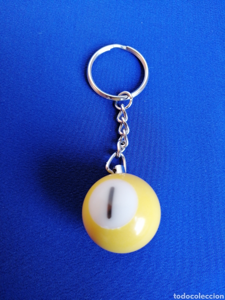 Sammlung von Schl&uuml;sselanh&auml;ngern: LLAVERO BOLA DE BILLAR NUMERO 1