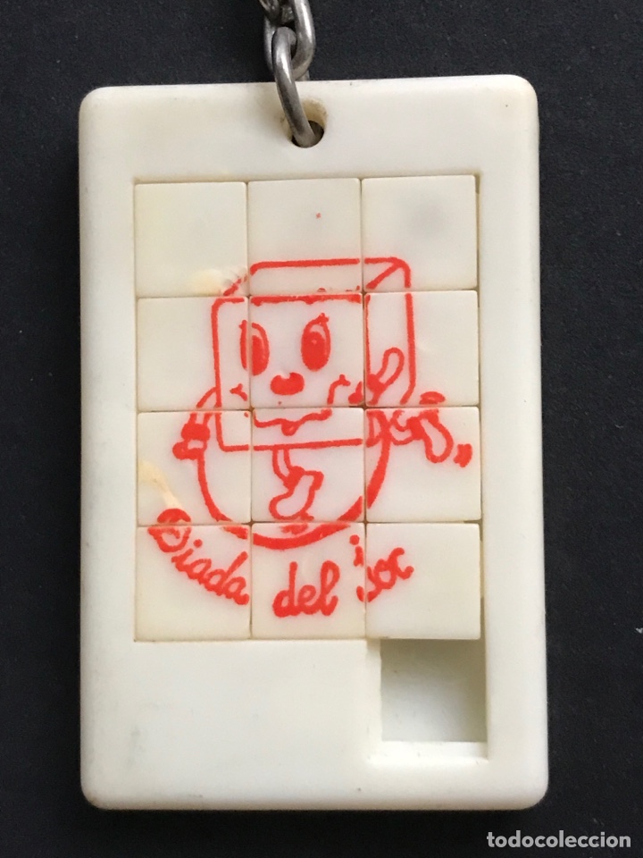 Coleccionismo de llaveros: PUZZLE LABERINTO DESLIZANTE PUZLE - DIADA DEL JOC - LLAVERO ROMPECABEZAS - 3,7 X 5,8