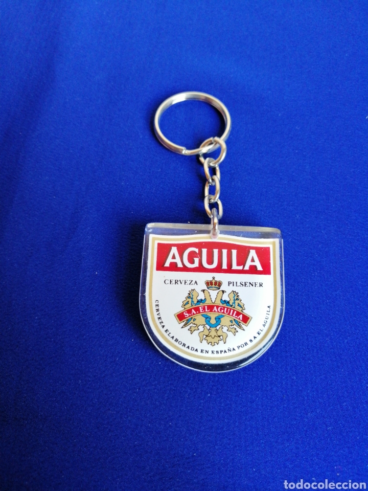 Collection of Keychains: CERVEZA EL &Aacute;GUILA LLAVERO PUBLICIDAD