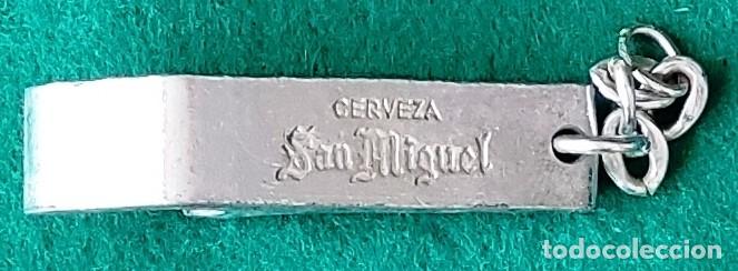 Coleccionismo de llaveros: Llavero-abridor de &rdquo;cervezas San Miguel&rdquo;