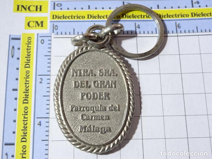 Coleccionismo de llaveros: LLAVERO RELIGIOSO SEMANA SANTA. NUESTRA SE&Ntilde;ORA DEL GRAN PODER M&Aacute;LAGA - Foto 2