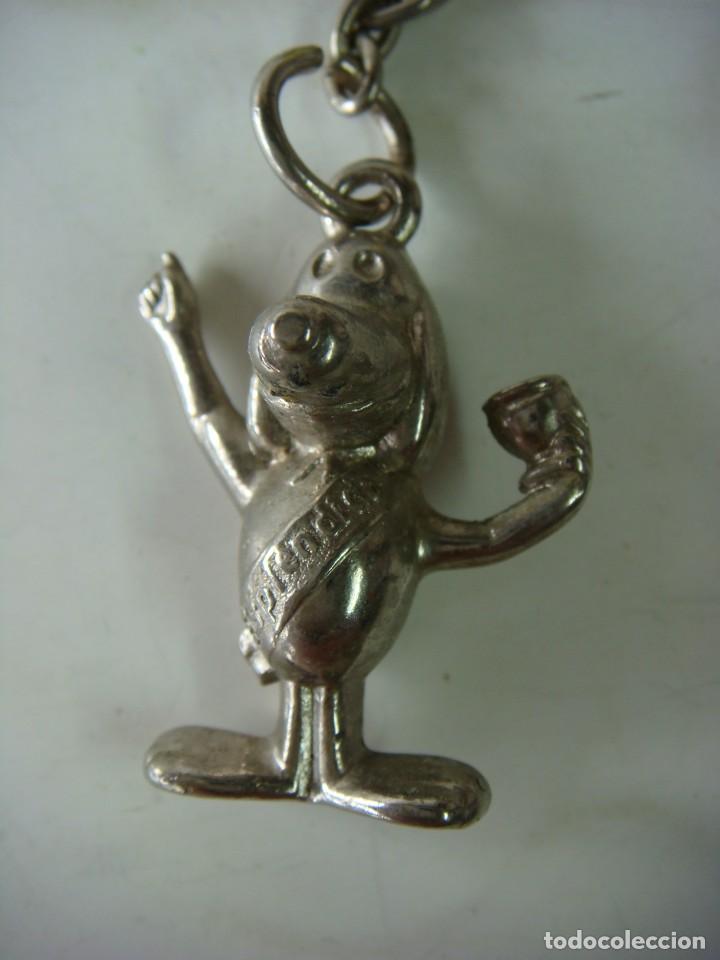 Coleccionismo de llaveros: LLAVERO DE SNOOPY METALICO-(&)