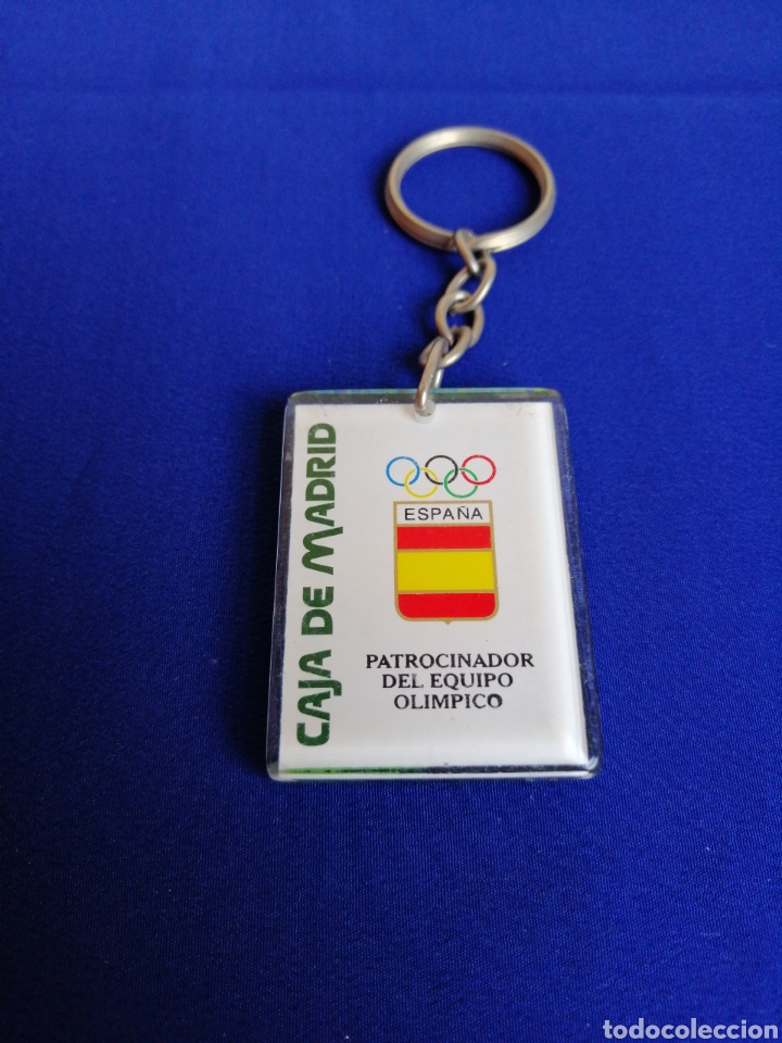 Sammlung von Schl&uuml;sselanh&auml;ngern: CAJA MADRID OLIMPIADAS LLAVERO