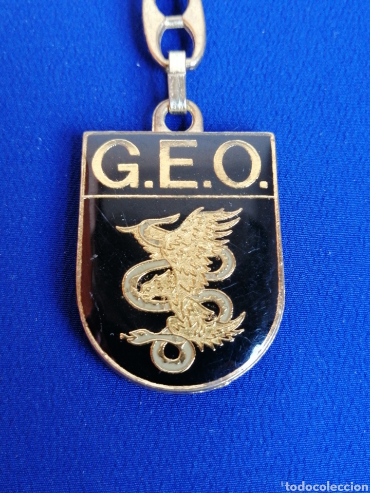 Coleccionismo de llaveros: G. E. O. CUERPO NACIONAL DE POLIC&Iacute;A LLAVERO