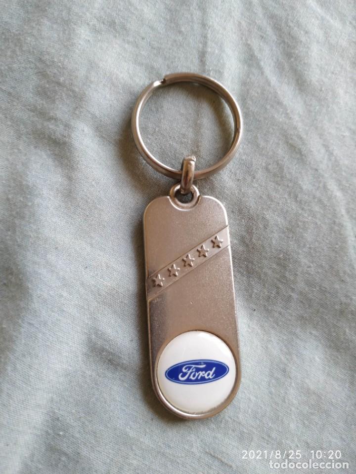 Collezionismo di Portachiavi: Llavero key chain marca de coche cars Ford concesionario Ripoll