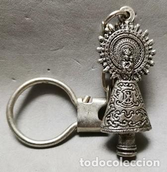 Coleccionismo de llaveros: LLAVERO DE METAL VIRGEN DEL PILAR - LLAV-14817 - B-478