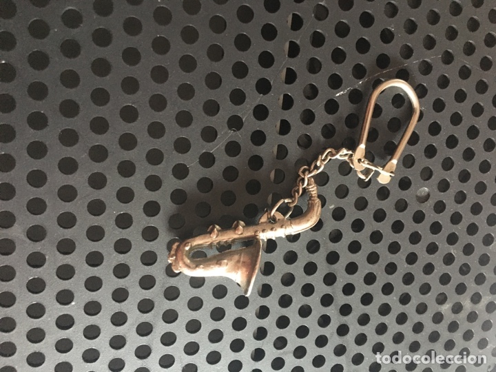 Coleccionismo de llaveros: Llavero SAXOF&Oacute;N Metal - Foto 2