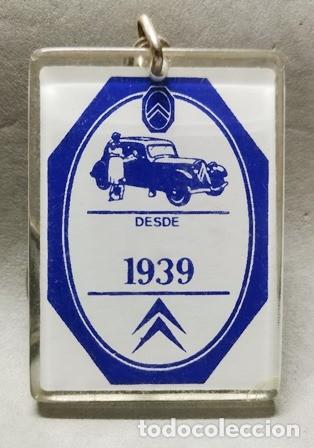 Coleccionismo de llaveros: LLAVERO DE METACRILATO CITROEN DESDE 1939 VDA. DE MARIANO TERRY, SEVILLA - LLAV-14979 - B-487