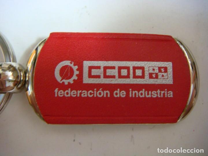Coleccionismo de llaveros: LLAVERO DE CC.OO. FEDERACION DE INDUSTRIA-(&