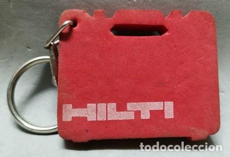 Coleccionismo de llaveros: LLAVERO DE GOMA EVA MALETA MAQUINARIA HILTI - LLAV-14988 - B-487