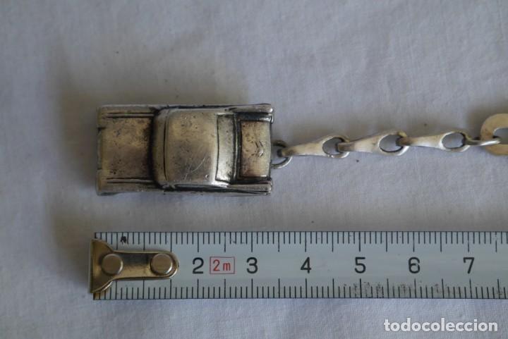 Coleccionismo de llaveros: Llavero de plata, coche automovil - Foto 3