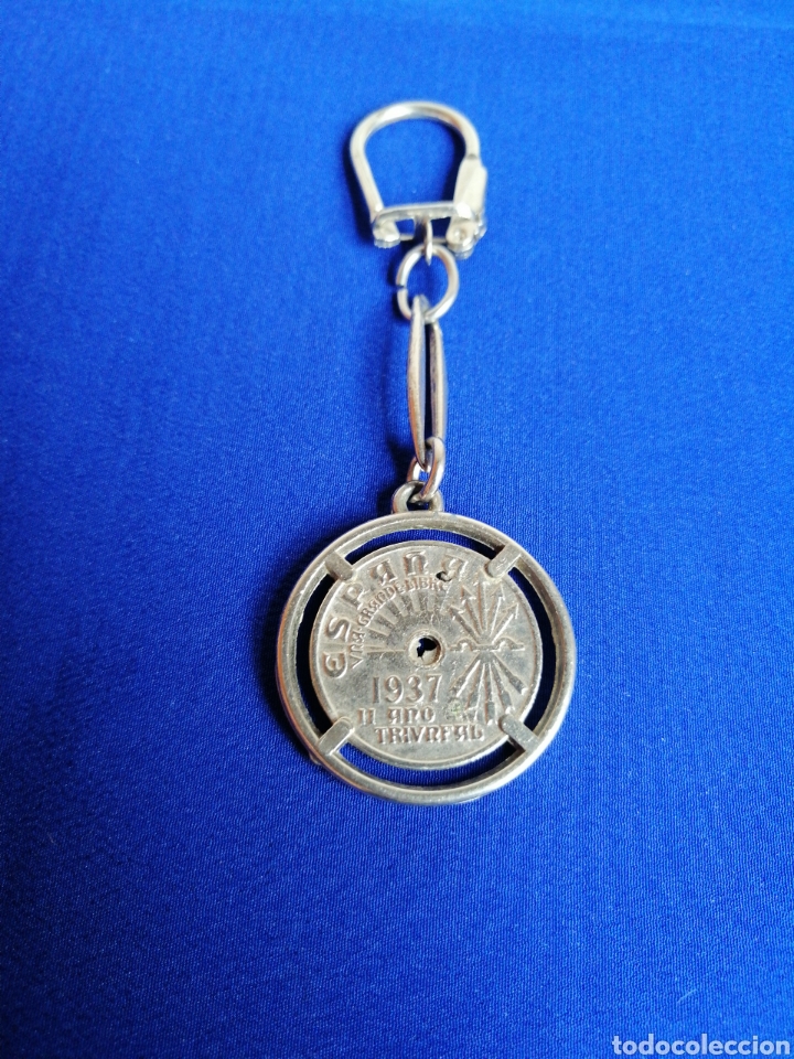 Sammlung von Schl&uuml;sselanh&auml;ngern: LLAVERO MONEDA 1937