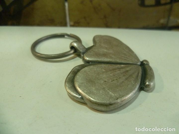 Collectionnisme de portes-cl&eacute;s: Llavero mariposa