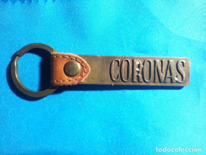Colecionismo de porta-chaves: Llavero Metal Cigarrillos Corona (Ver otra foto).
