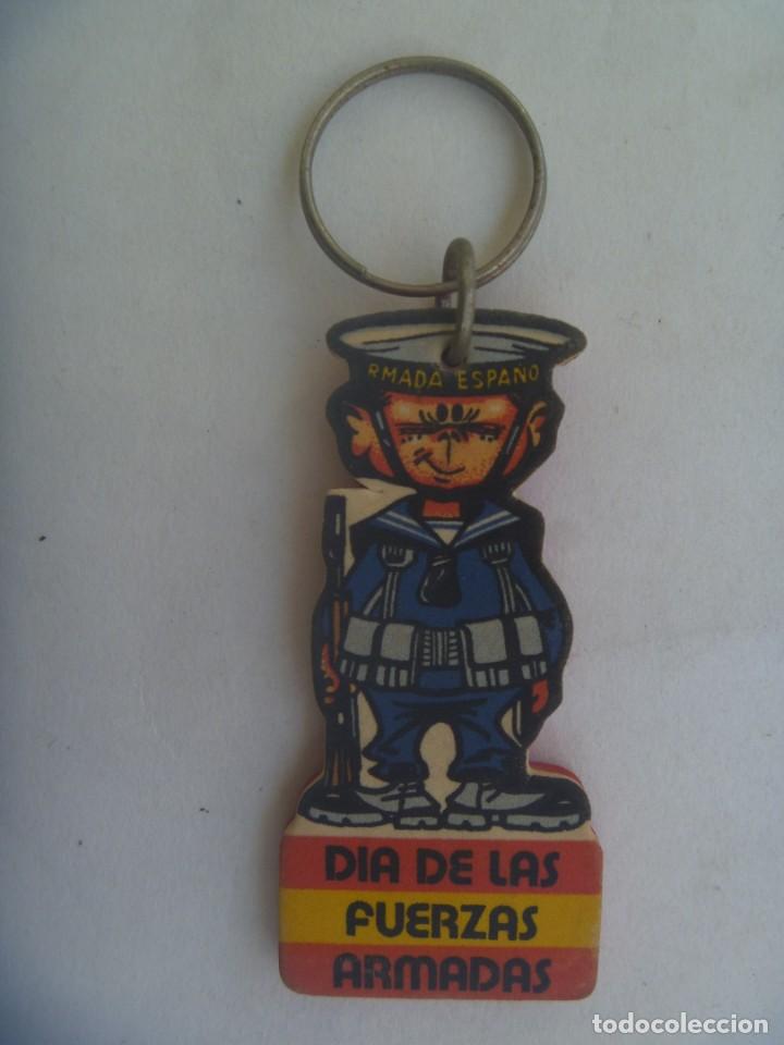 Coleccionismo de llaveros: LLAVERO DEL DIA DE LAS FUERZAS ARMADAS : MARINERO ARMADA ESPA&Ntilde;OLA