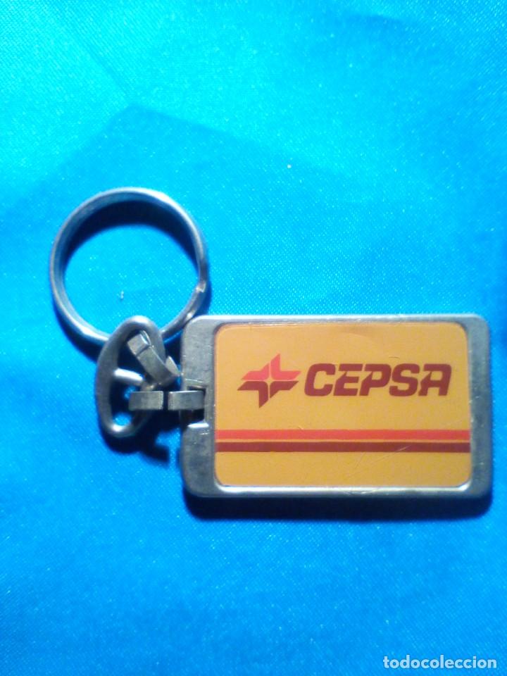 Collectionnisme de portes-cl&eacute;s: Llavero CEPSA (VARLO, S.A. - E.S. EL PALMAR), El Palmar de Troya - Utrera - Sevilla (Ver mas fotos).