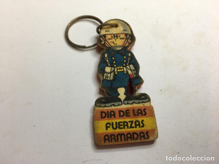 Coleccionismo de llaveros: LLAVERO DIA DE LAS FUERZAS ARMADAS