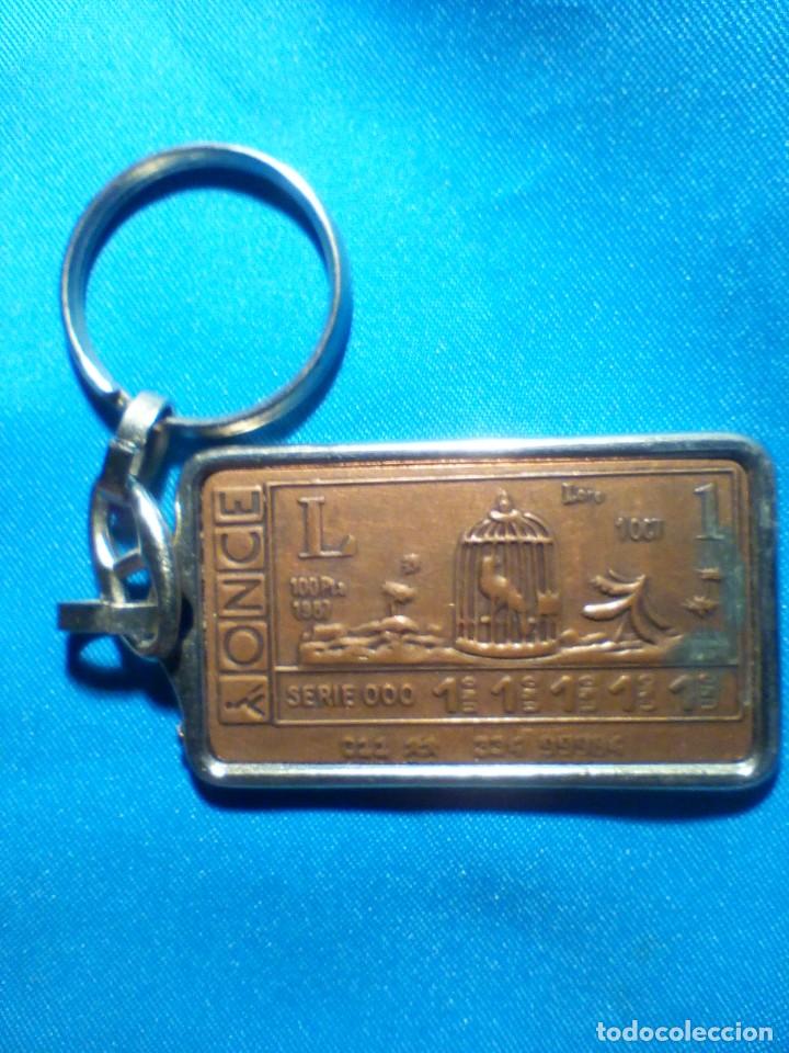 Colecionismo de porta-chaves: Llavero de la O.N.C.E. de Metal (Ver mas fotos).