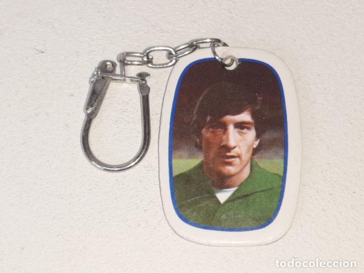 Coleccionismo de llaveros: PHOSKITOS : ANTIGUO LLAVERO CROMO DE URRUTI SELECCION ESPA&Ntilde;OLA MUNDIAL DE FUTBOL ESPA&Ntilde;A 82