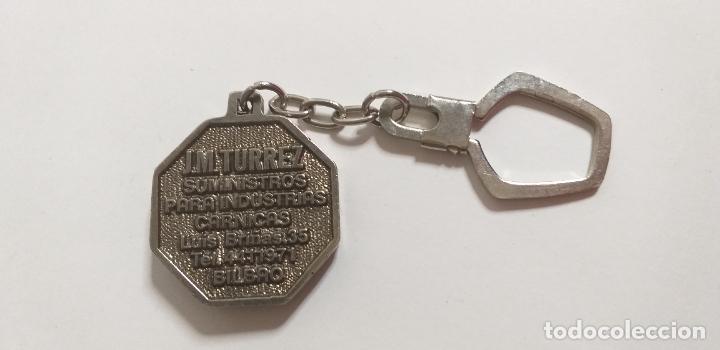 Colecionismo de porta-chaves: Llavero de la empresa J.M. Turrez. Bilbao.