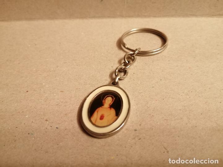 Coleccionismo de llaveros: antiguo llavero madre de la merced buen estado ver fotos