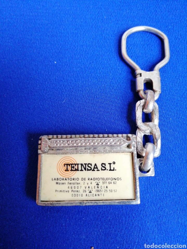 Collection of Keychains: TAX&Iacute;METRO - TEINSA - RADIO TAXI LLAVERO PUBLICIDAD