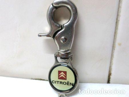 Coleccionismo de llaveros: llavero citroen de metal