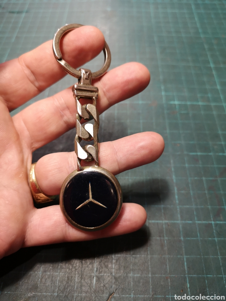 Coleccionismo de llaveros: Llavero antiguo Mercedes - Foto 5