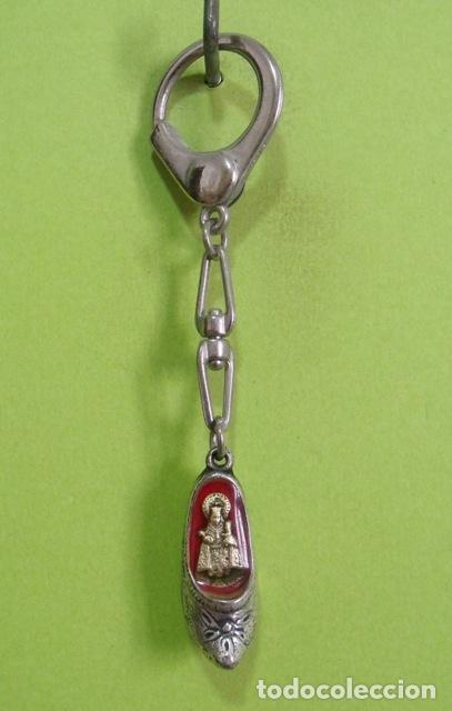Coleccionismo de llaveros: Llavero Zapato Baturra Recuerdo Virgen del Pilar - Zaragoza
