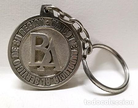 Coleccionismo de llaveros: LLAVERO DE METALAL SERVICIO DE REGION BANCO DE ANDALUCIA - LLAV-15299 - B-501