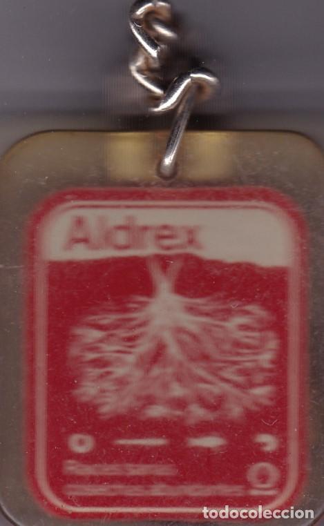 Coleccionismo de llaveros: llavero Aldrex insecticida a&ntilde;os 80