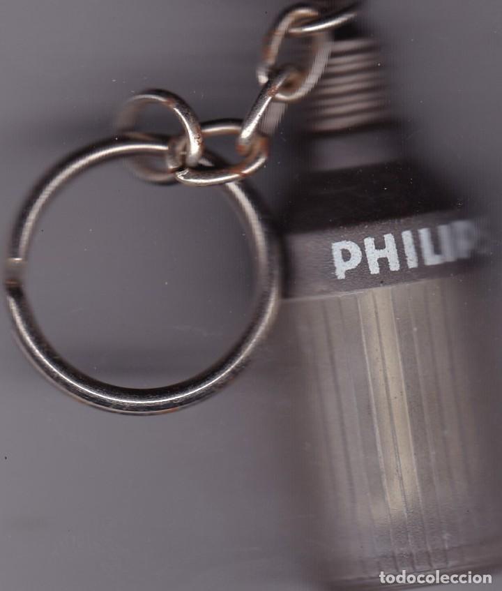Coleccionismo de llaveros: llavero con bombilla Philips a&ntilde;os 80