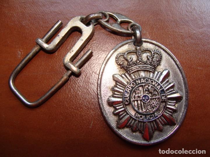 Collezionismo di Portachiavi: ANTIGUO LLAVERO CUERPO NACIONAL DE POLICIA SUP SINDICATO UNIFICADO