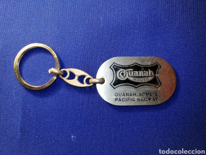 Collectionnisme de portes-cl&eacute;s: FERROCARRIL DEL PAC&Iacute;FICO - QUANAH, ACME & PACIFIC RAILWAY LLAVERO PUBLICIDAD