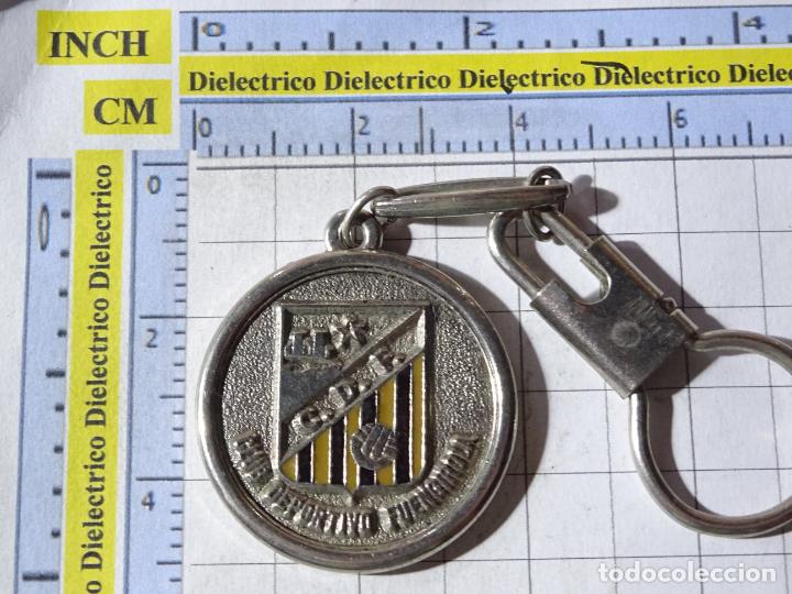 Collectionnisme de portes-cl&eacute;s: LLAVERO DE DEPORTES. F&Uacute;TBOL MODESTO. CLUB DEPORTIVO SUEL. CLUB DEPORTIVO FUENGIROLA. M&Aacute;LAGA