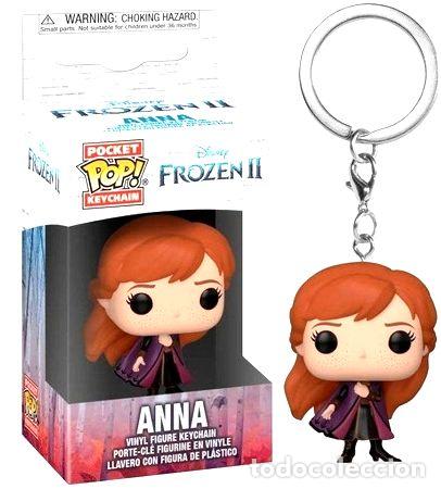Coleccionismo de llaveros: funko pop pocket dinsey frozen 2 anna