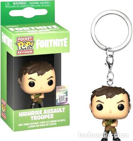 Coleccionismo de llaveros: funko pop pocket fortnite highrise assault trooper