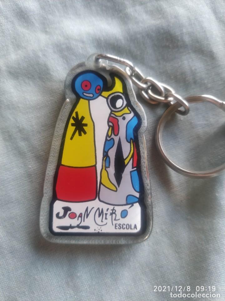 Coleccionismo de llaveros: Llavero key chain gigantes llegans Escola Joan Mir&oacute;