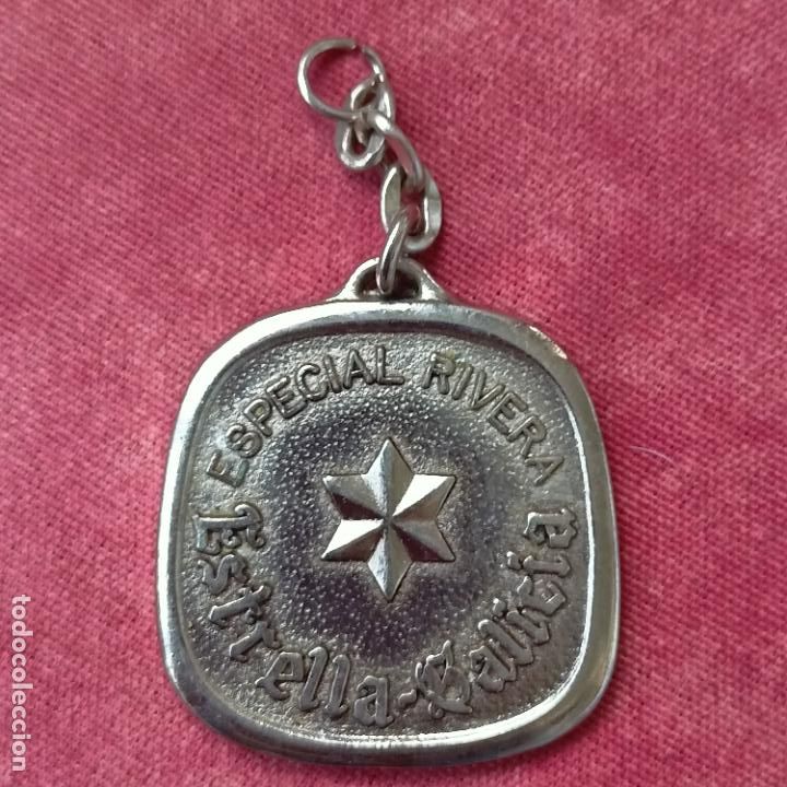 Coleccionismo de llaveros: Antiguo llavero Estrella Gal&iacute;cia especial Rivera